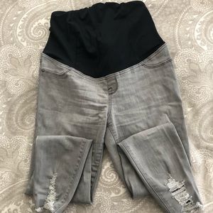 Isabel Maternity by Ingrid & Isabel  Grey Crop